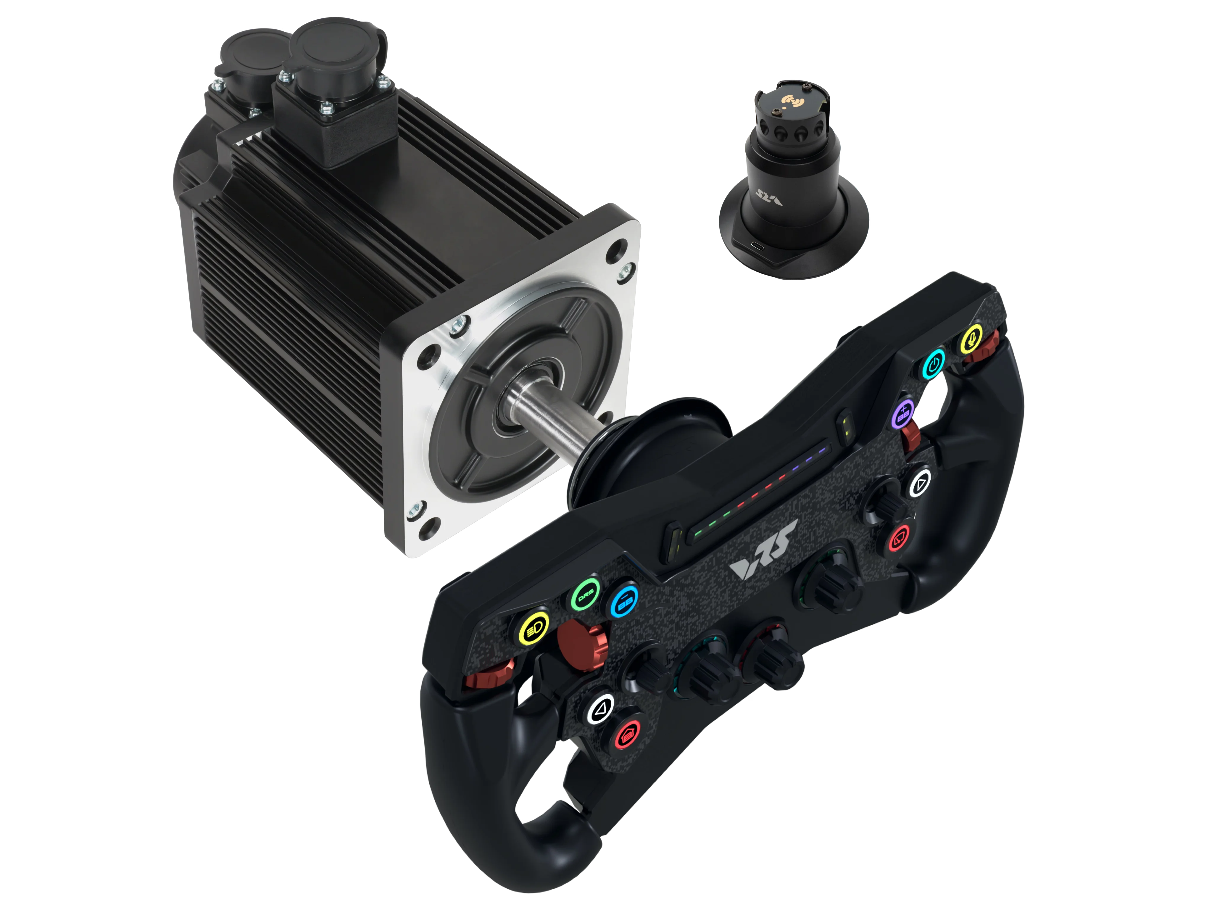 R295 Steering Wheel + uDFP20 (at 9Nm) + QR Connect Bundle