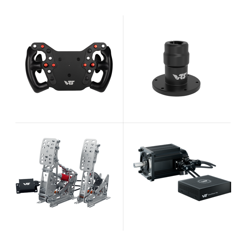 Image of Lite formula wheel, 20Nm DirectForce® Pro and 2 pedals bundle